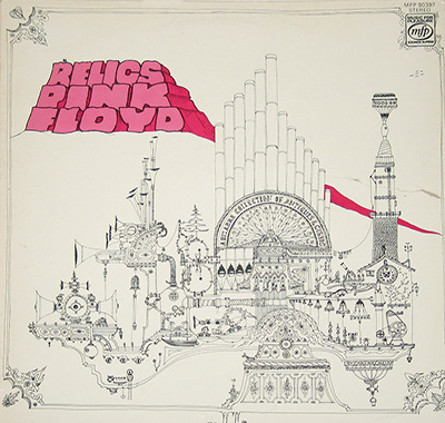 PINK FLOYD - Relics (England) album front cover